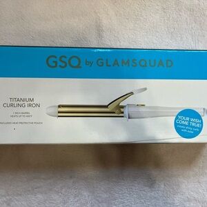 GSQ by Glamsquad Titanium Curling Iron. New in Box. NIB.